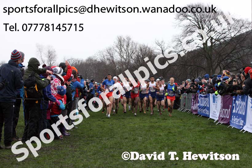 Senior mens Great Edinburgh Cross Country. Photo: David T. Hewitson/Sports for All Pics